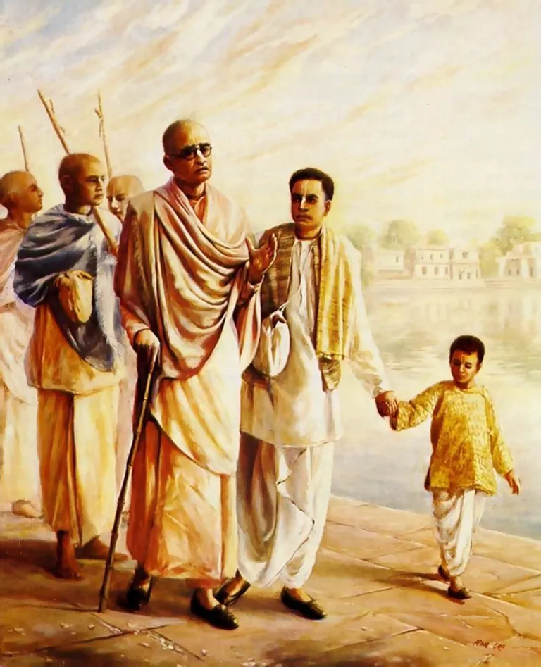 The Sacred Instruction at Radha Kunda