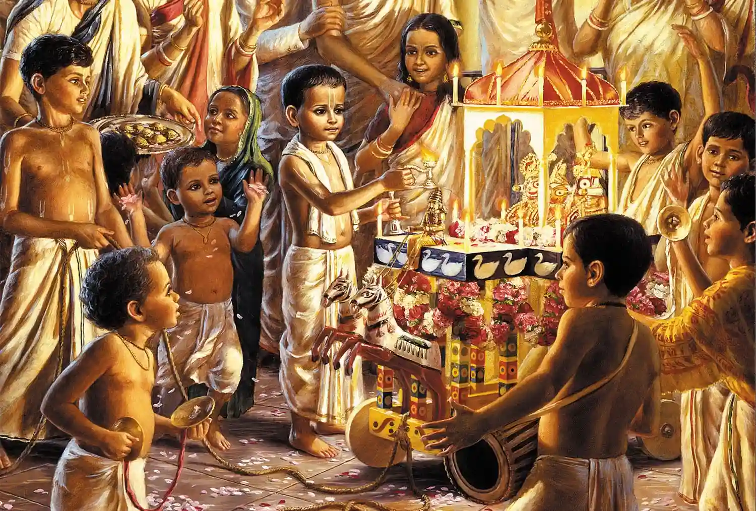 Childhood Ratha Yatra Festival